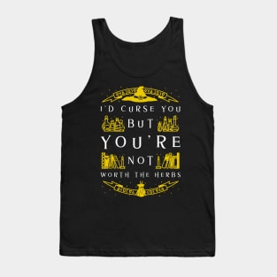 Not Worth The Curse - Witch Tank Top